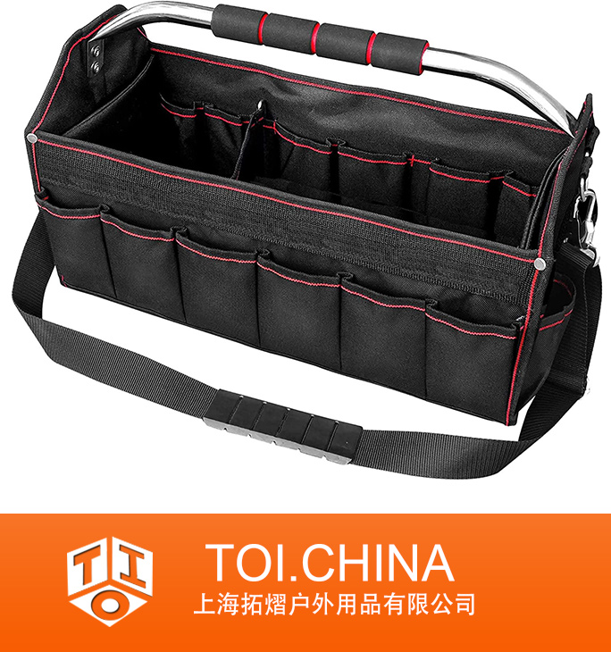 Foldable Open Top Tote Bag